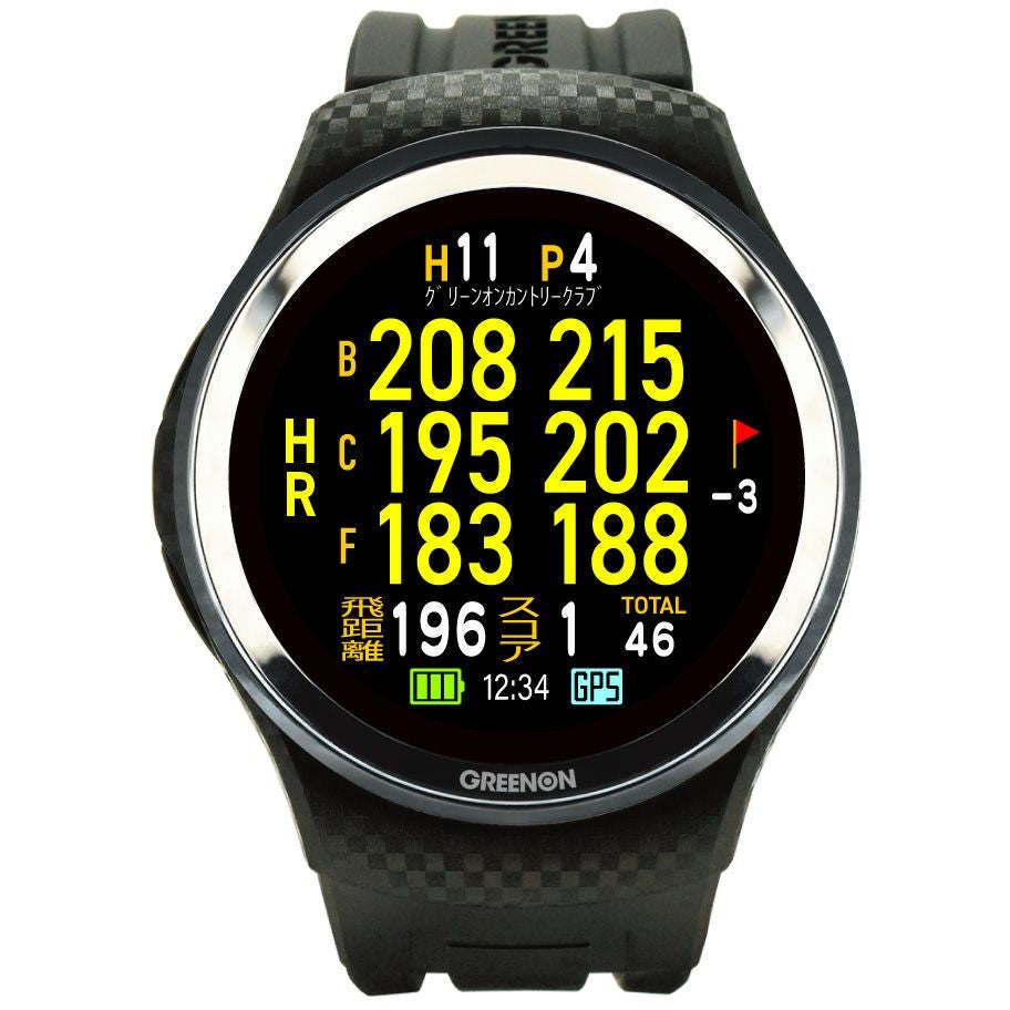 【未使用品】GREENON ZEAL ザ・ゴルフウォッチ グリーンオン ジール アウトレット】THE GOLF WATCH ZEAL | グリーンオンダイレクト